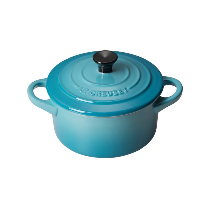 Le Creuset minibraadpan 10 cm - Caraïbisch blauw - Le Creuset