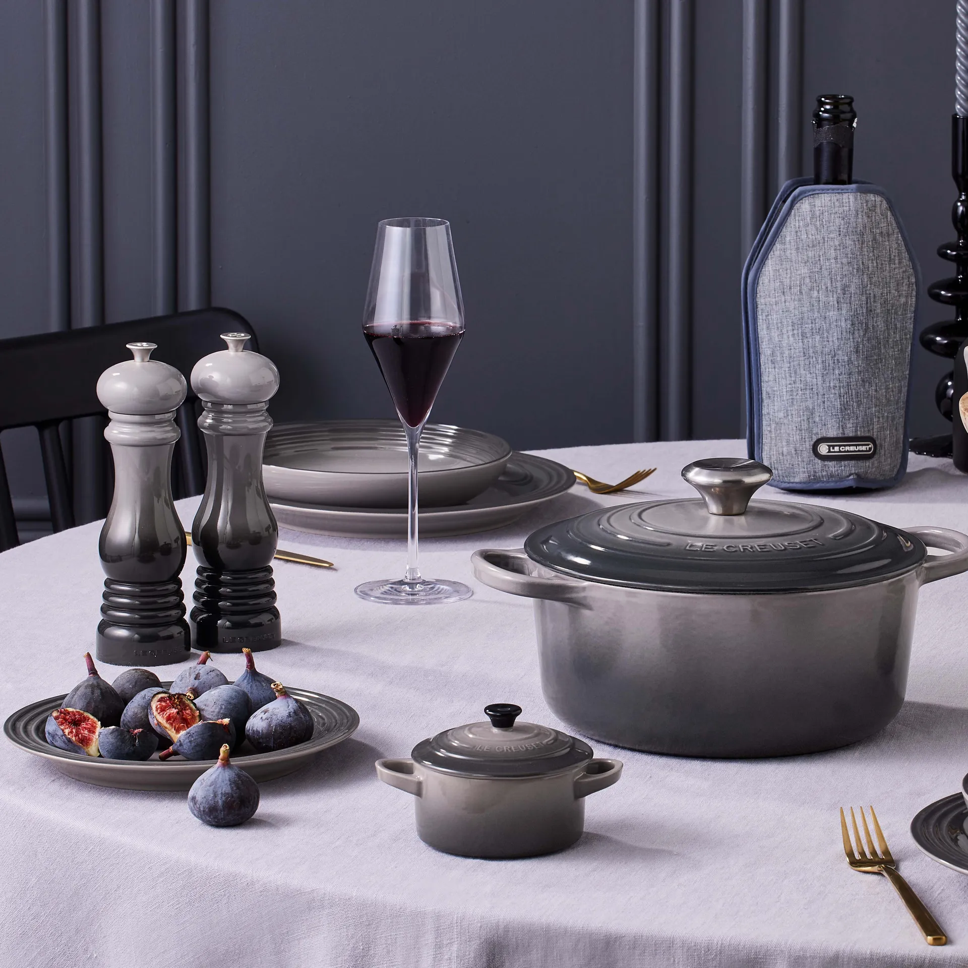 Le Creuset minibraadpan 10 cm, Flint Le Creuset