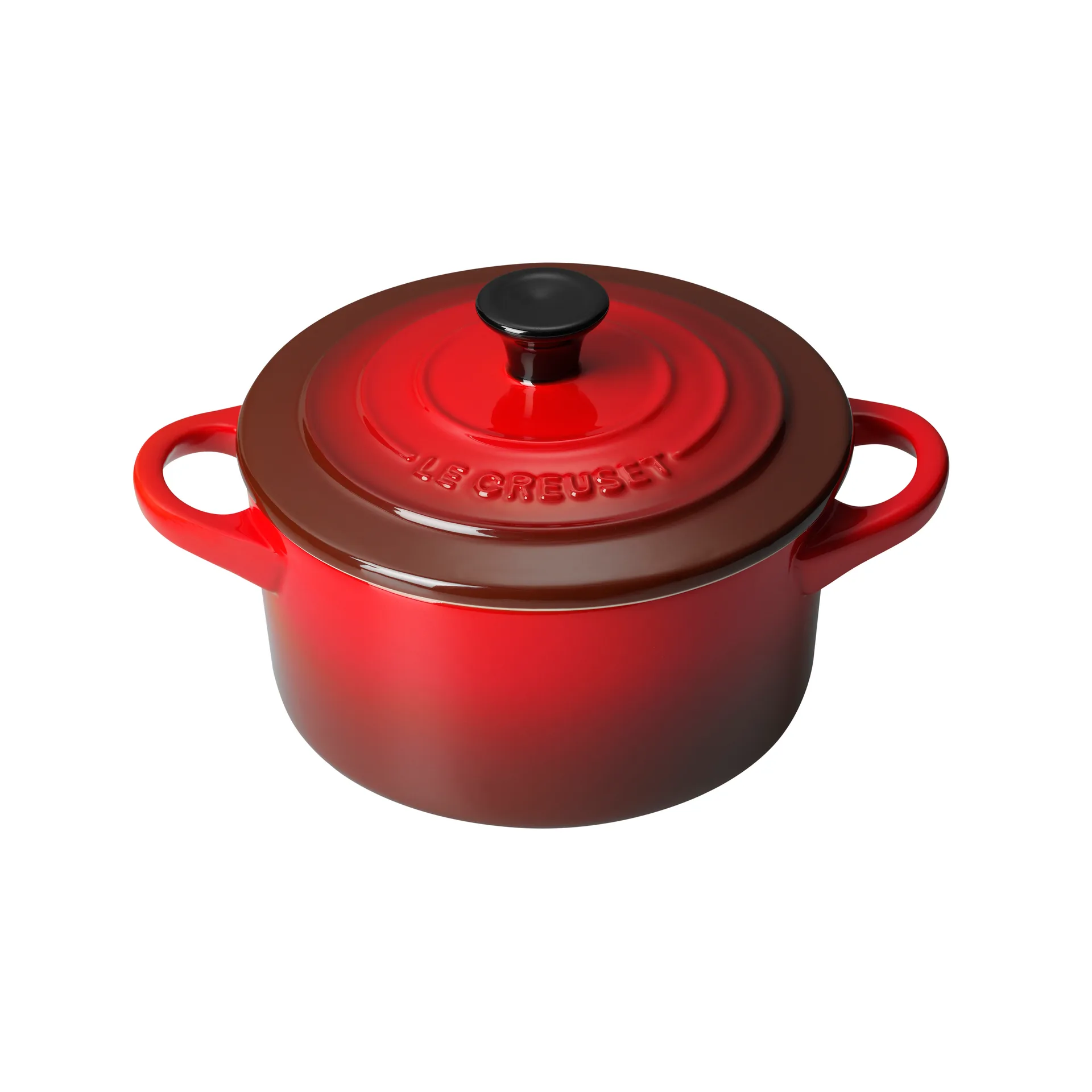 Le Creuset minibraadpan 10 cm, Kersenrood Le Creuset