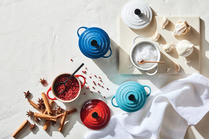 Le Creuset minibraadpan 10 cm, White Le Creuset