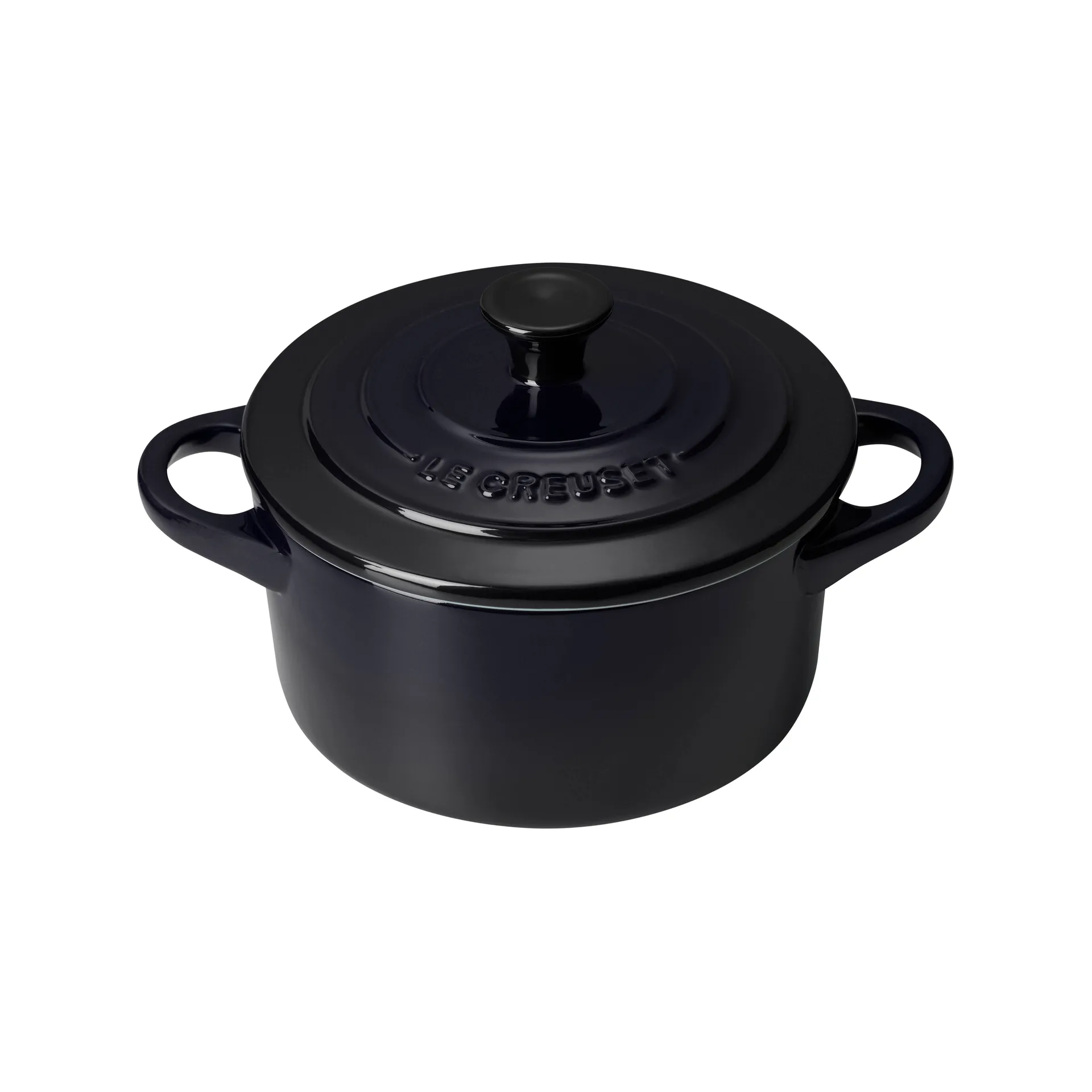 Le Creuset minibraadpan 10 cm, Zwart Le Creuset