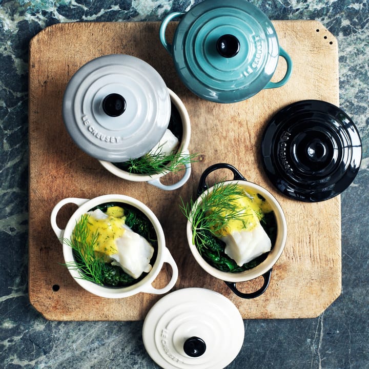 Le Creuset minibraadpan 10 cm, Zwart Le Creuset