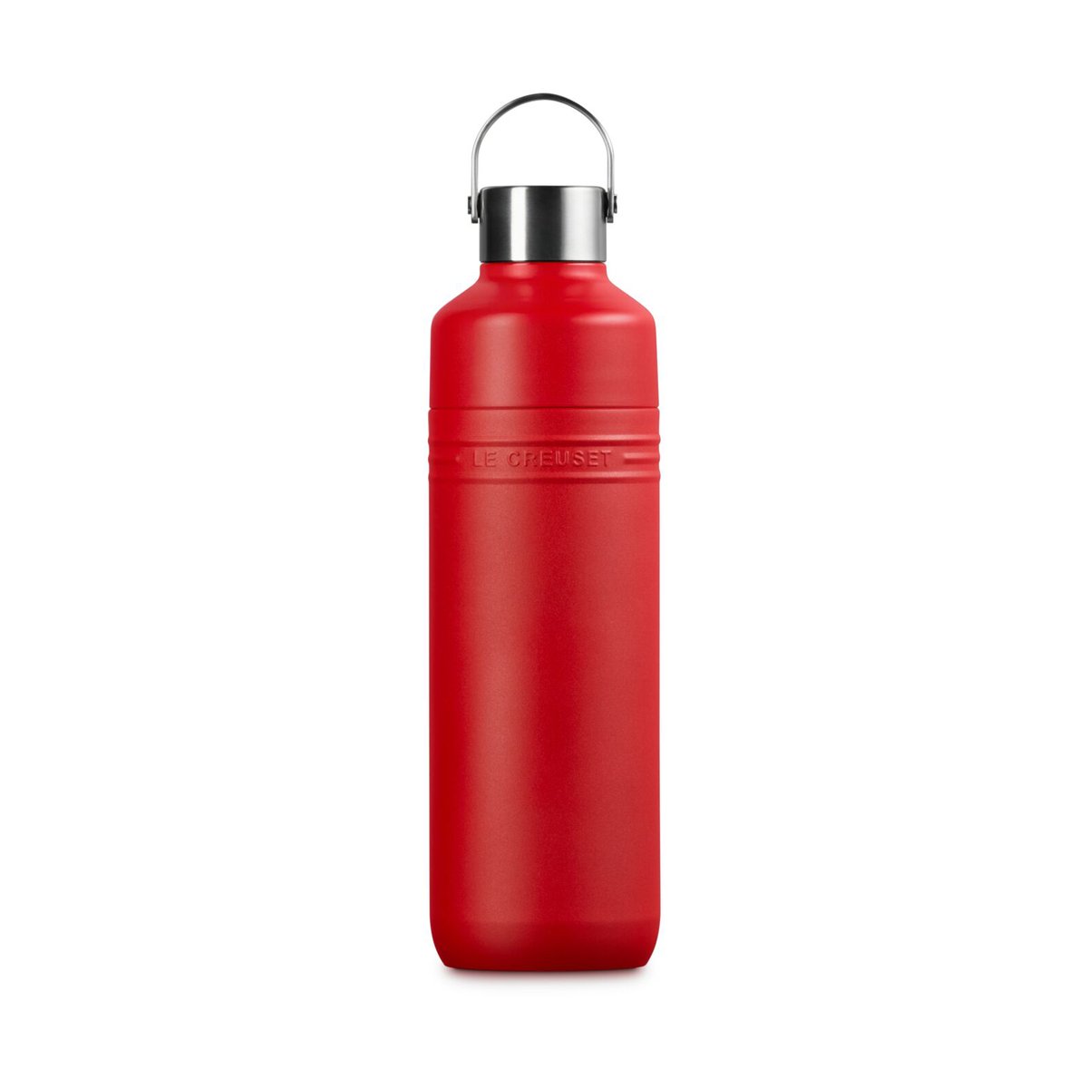 Le Creuset On The Go fles 1 L Cerise | Scandinavisch Interieur | Waterflessen | Rood