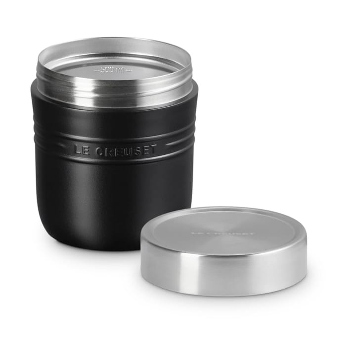 Le Creuset On The Go lunchbeker 0,5 L, Matte Black Le Creuset