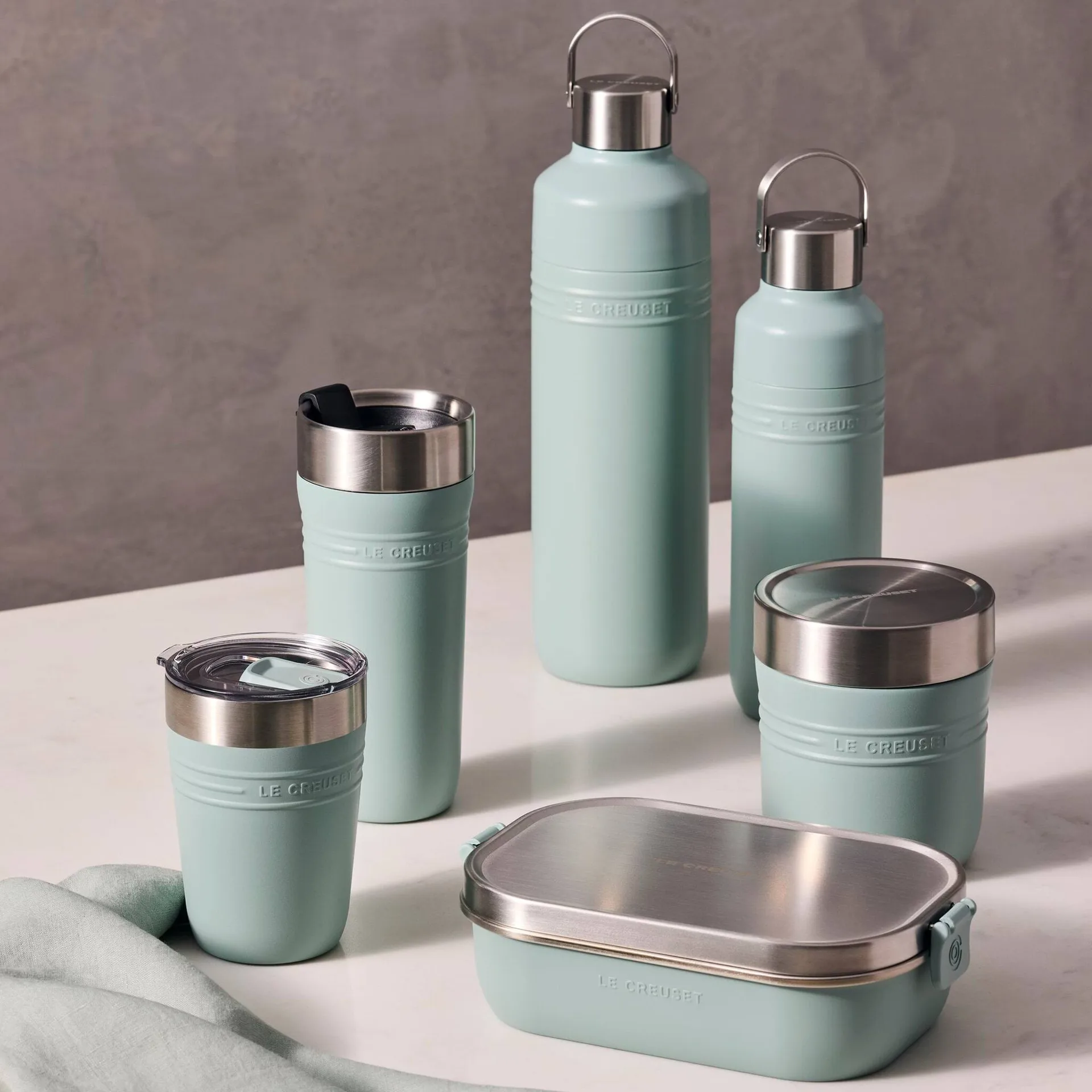 Le Creuset On The Go lunchbeker 0,5 L, Sea Salt Le Creuset