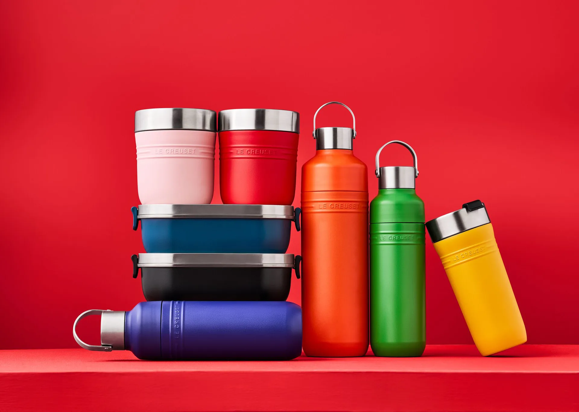 Le Creuset On The Go thermosfles 0,5 L, Bamboo Le Creuset