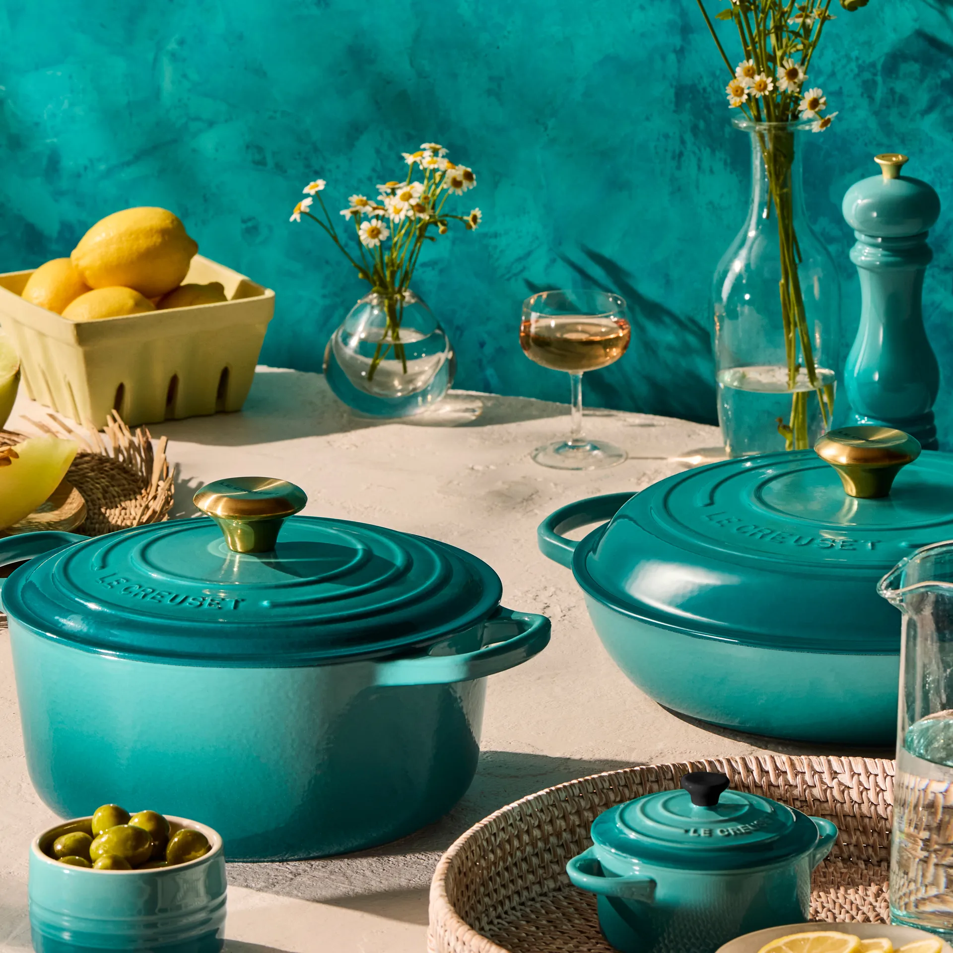 Le Creuset ramequin stapelbaar, Bleu Riviera Le Creuset