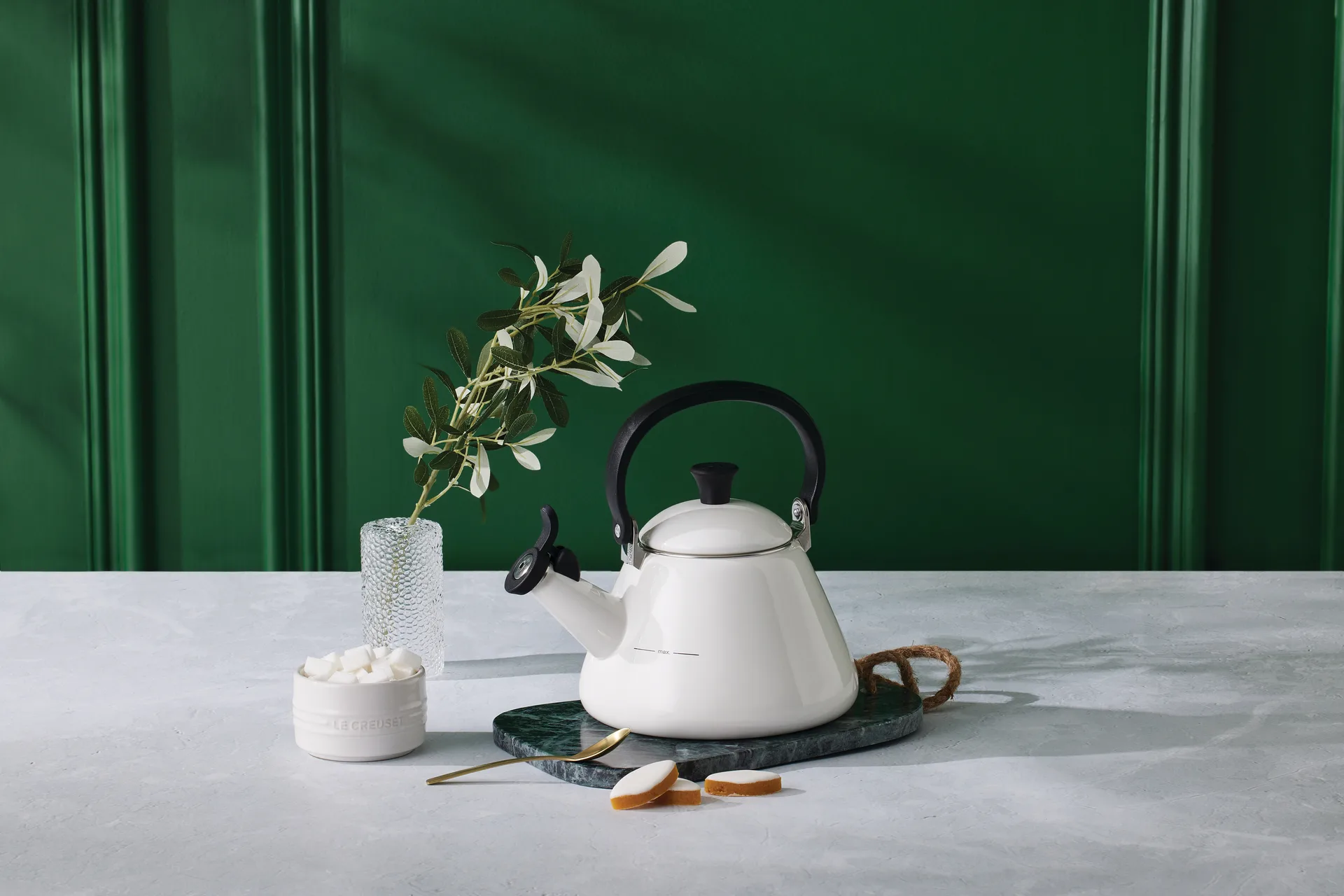 Le Creuset ramequin stapelbaar, White Le Creuset