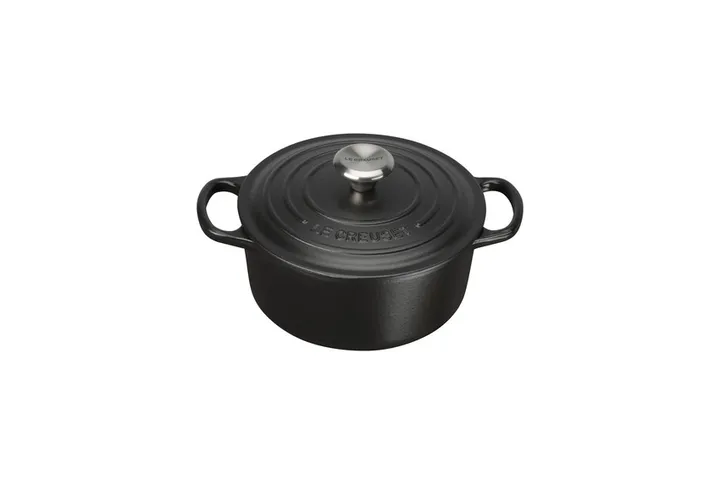 Le Creuset ronde braadpan Ø22 cm - Mat zwart - Le Creuset