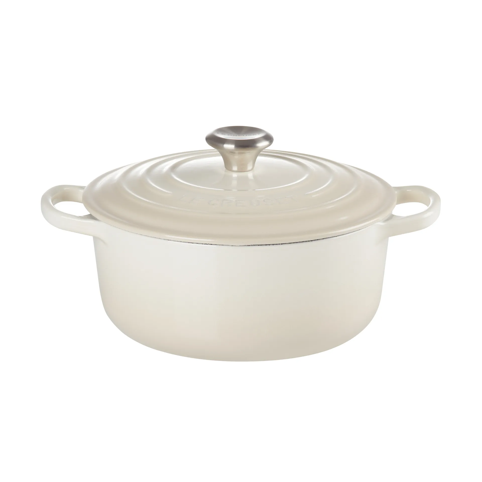 Le Creuset ronde braadpan 3,3 l, Meringue Le Creuset