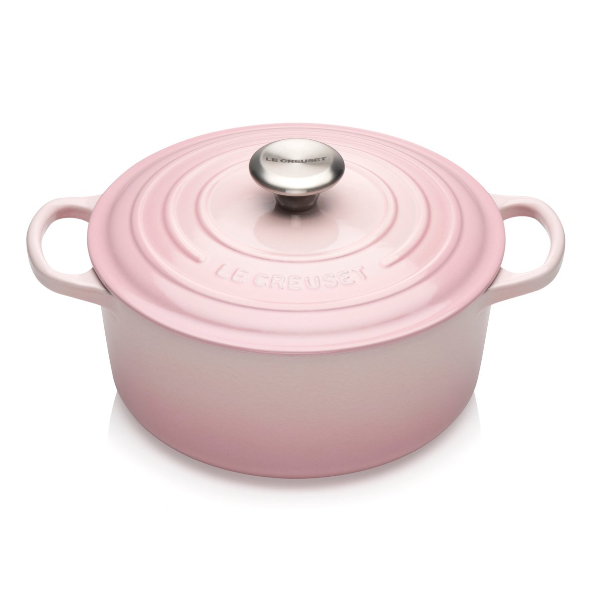 Le Creuset Le Creuset ronde braadpan 4,2 L Shell pink