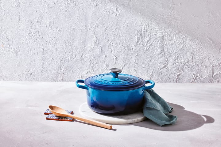 Le Creuset ronde braadpan 5,3 l, Azure blue Le Creuset