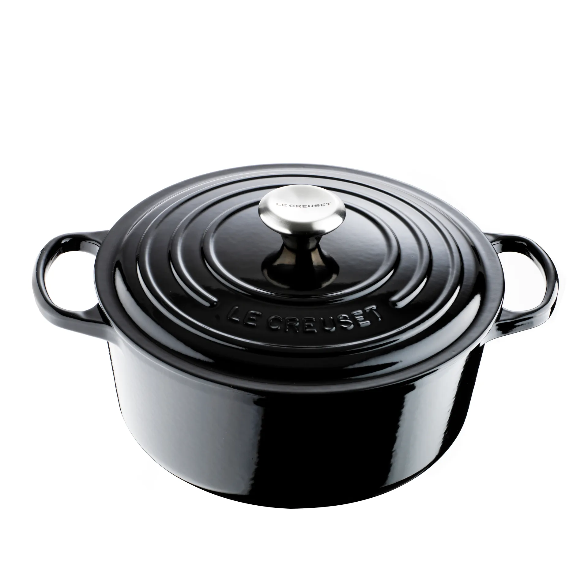 Le Creuset ronde braadpan 5,3 l, Black Le Creuset