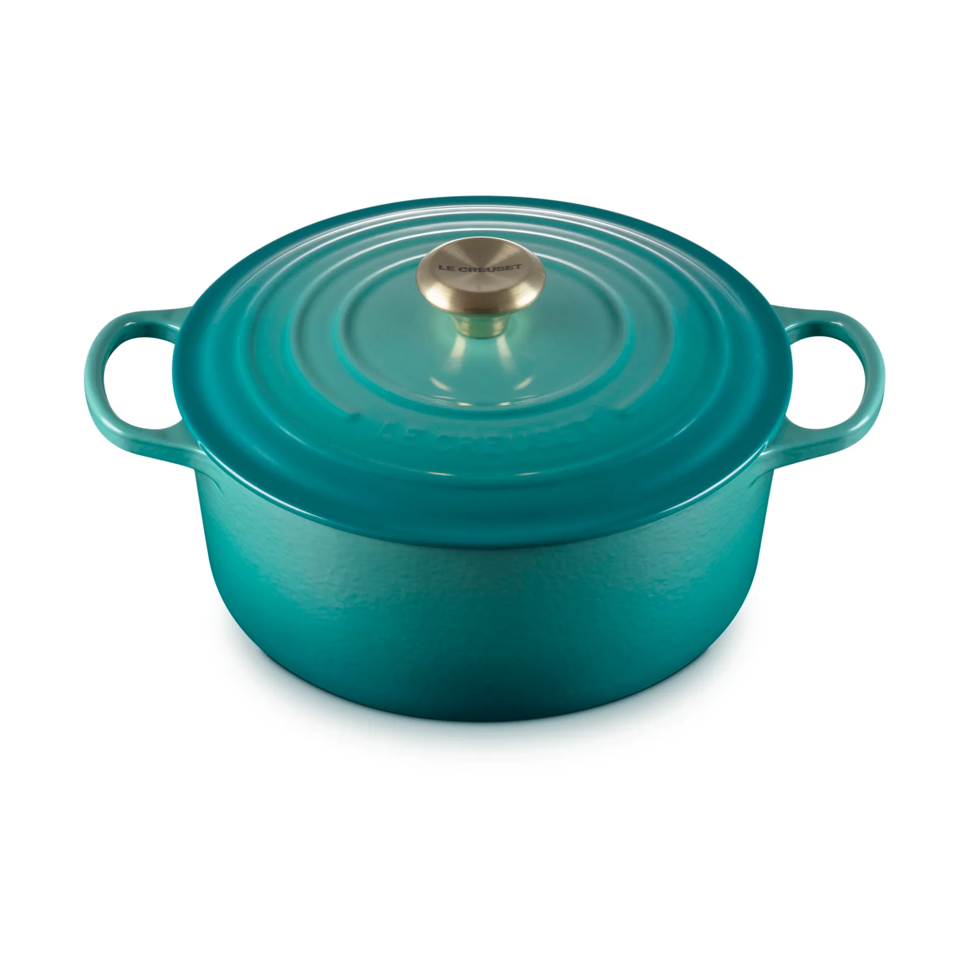 Le Creuset ronde braadpan 5,3 l, Bleu Riviera Le Creuset