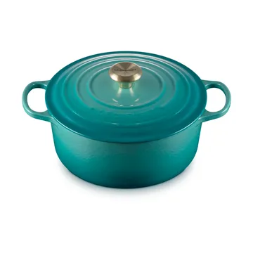 Le Creuset ronde braadpan 5,3 l - Bleu Riviera - Le Creuset