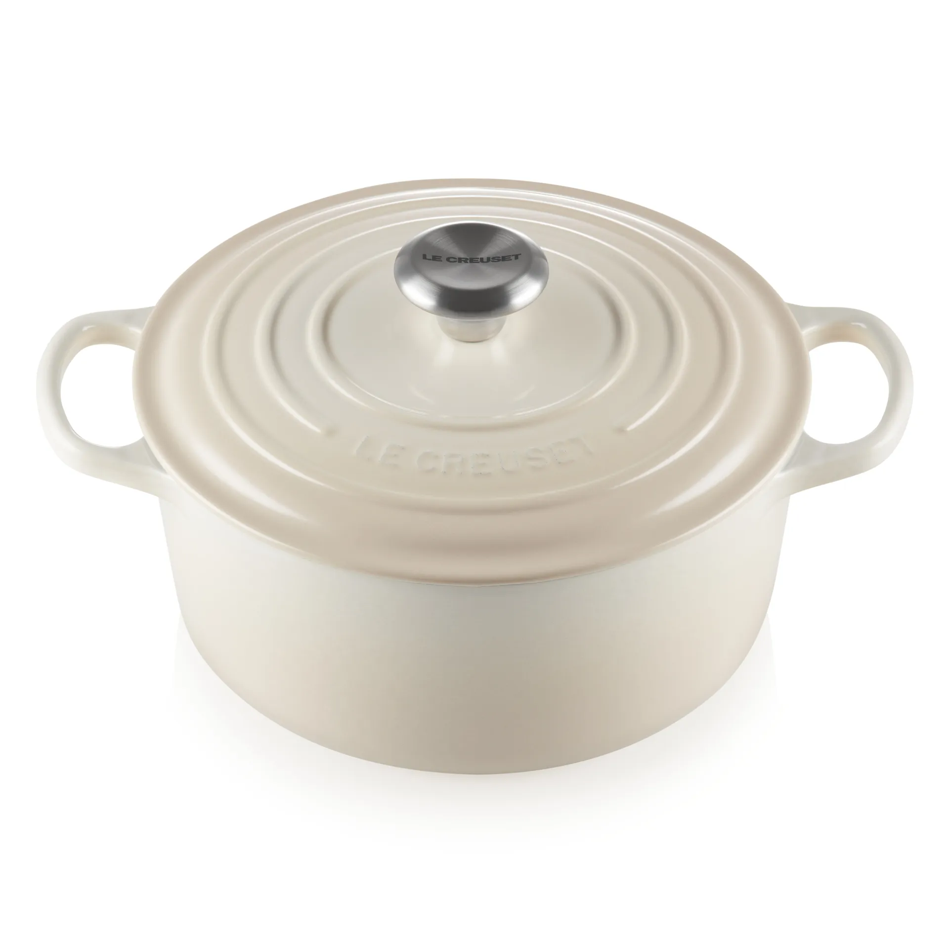 Le Creuset ronde braadpan 5,3 l, Meringue Le Creuset