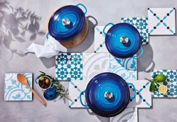 Le Creuset ronde braadpan 6,7 l - Azure blue - Le Creuset