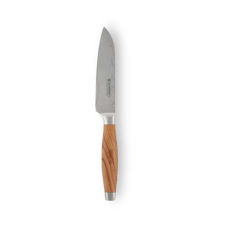 Le Creuset santokumes met handvat van olijfhout, 13 cm Le Creuset