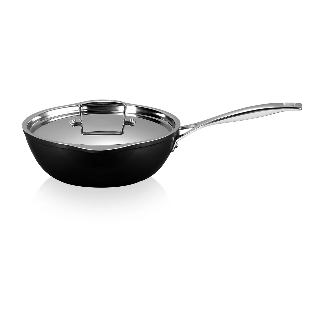 Le Creuset sauspan toughened Non-Stick, Black Le Creuset