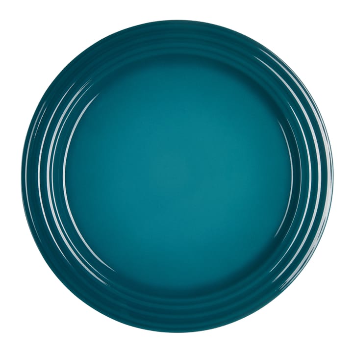 Le Creuset Signature bord 22 cm - Diepgroenblauw - Le Creuset