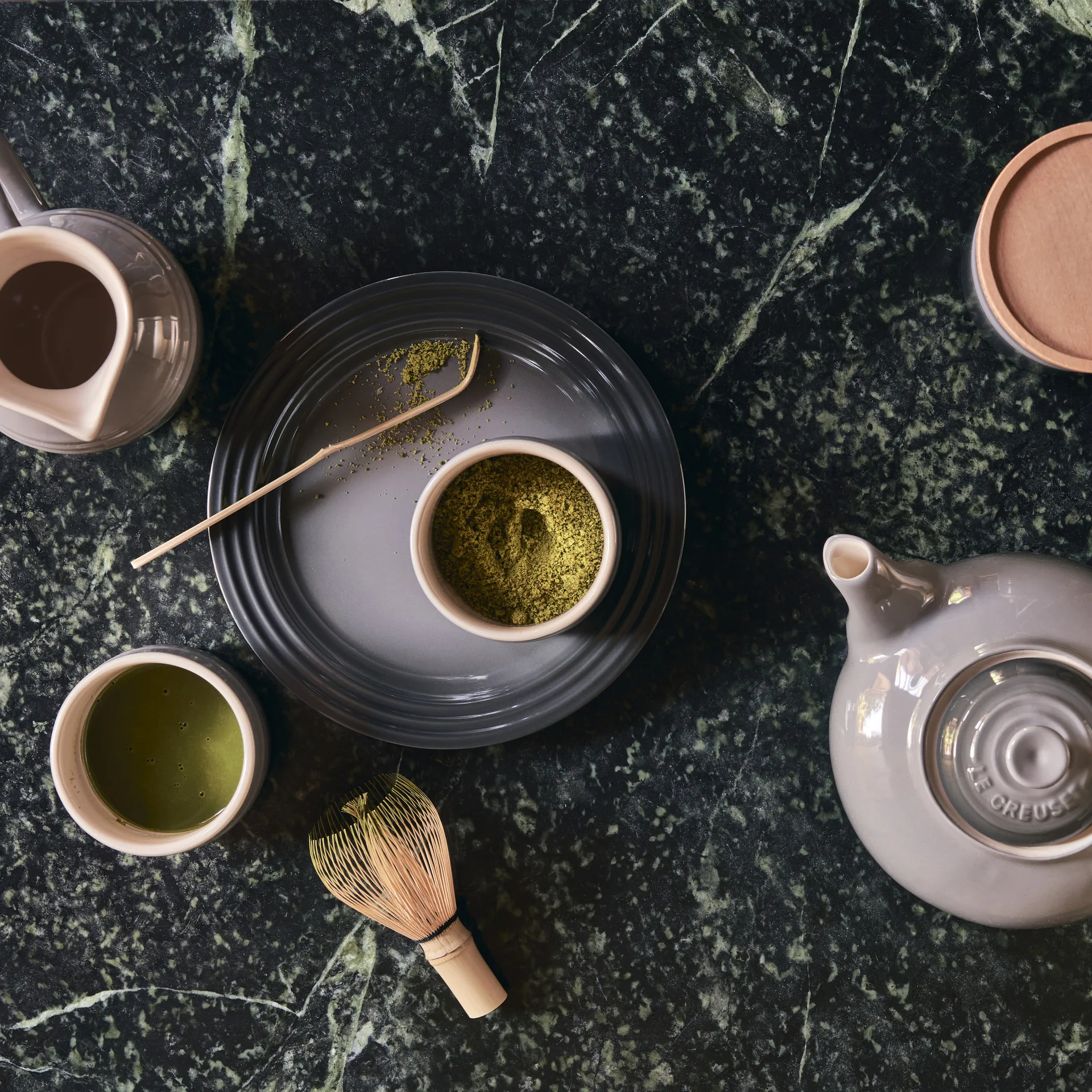 Le Creuset Signature bord 22 cm, Flint Le Creuset