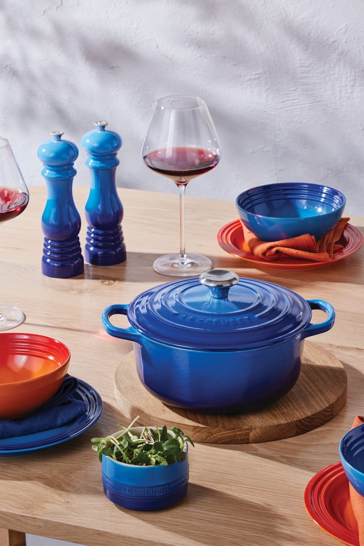 Le Creuset Signature diep bord 16 cm, Azure blue Le Creuset
