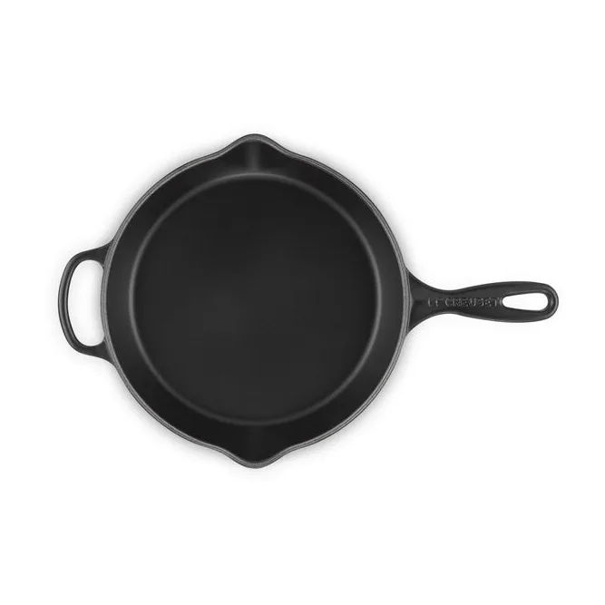 Le Creuset Signature diepe koekenpan Ø26 cm, Matte black Le Creuset