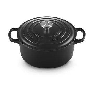 Le Creuset Signature gietijzer ronde braadpan - Black, 3,3 l - Le Creuset