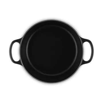 Le Creuset Signature gietijzer ronde braadpan - Black, 3,3 l - Le Creuset