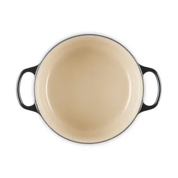 Le Creuset Signature gietijzer ronde braadpan - Black, 5,3 l - Le Creuset