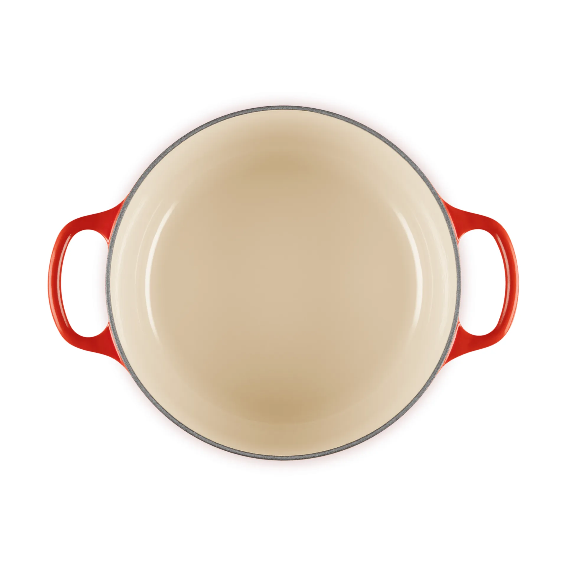 Le Creuset Signature gietijzer ronde braadpan, Cerise, 3,3 l Le Creuset