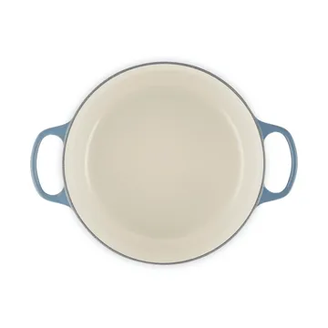 Le Creuset Signature gietijzer ronde braadpan - Chambray, 6,7 l - Le Creuset