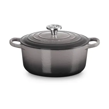 Le Creuset Signature gietijzer ronde braadpan - Flint, 4,2 l - Le Creuset
