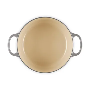 Le Creuset Signature gietijzer ronde braadpan - Flint, 4,2 l - Le Creuset