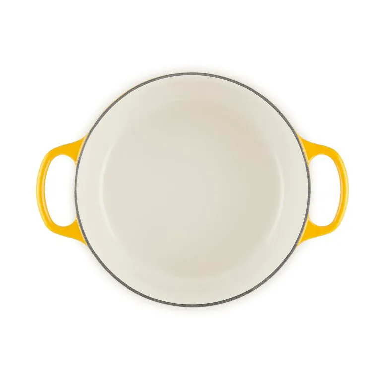 Le Creuset Signature gietijzer ronde braadpan, Nectar, 4,2 l Le Creuset