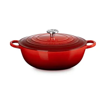 Le Creuset Signature gietijzeren braadpan - Cerise, 7 l - Le Creuset