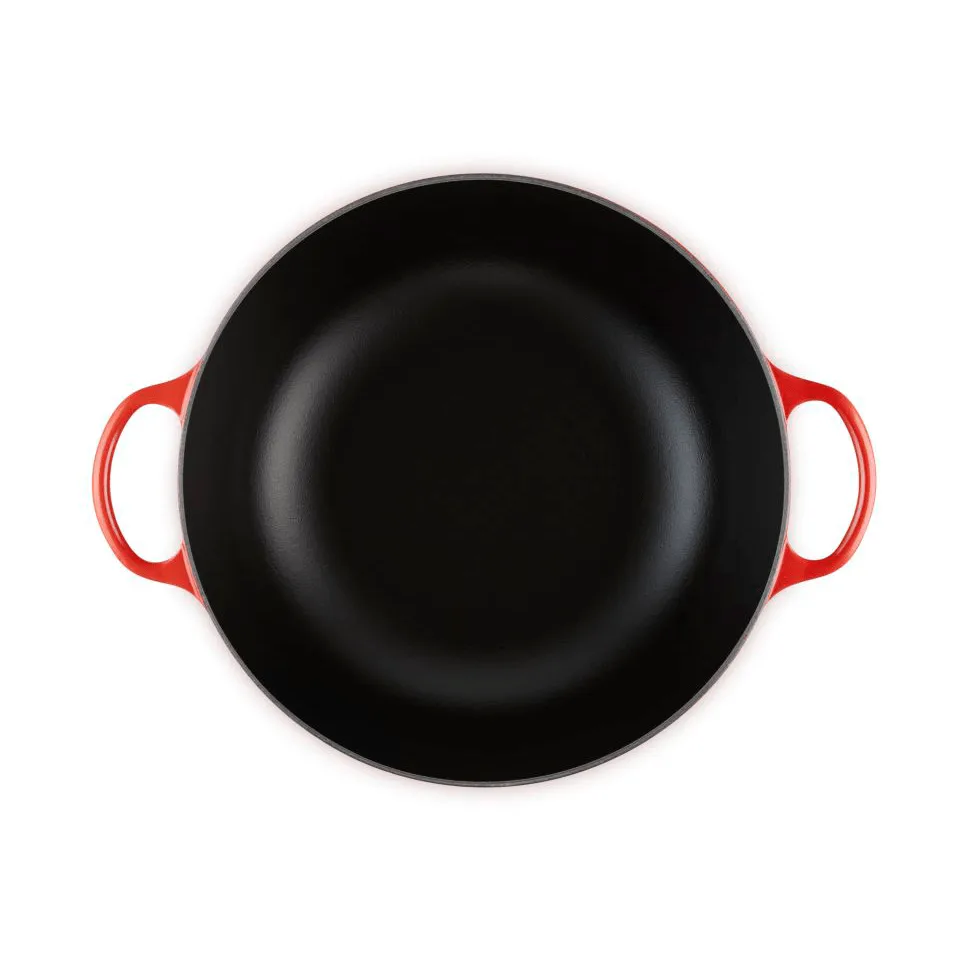 Le Creuset Signature gietijzeren braadpan, Cerise, 7 l Le Creuset