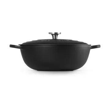 Le Creuset Signature gietijzeren braadpan - Matte Black, 7 l - Le Creuset