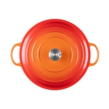 Le Creuset Signature gietijzeren braadpan - Volcanic, 7 l - Le Creuset