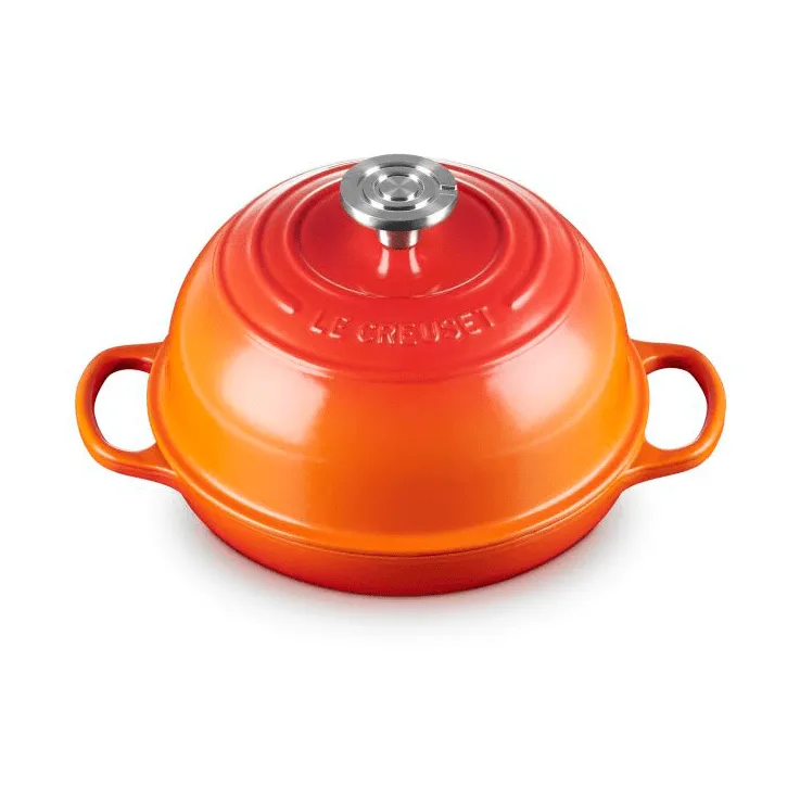 Le Creuset Signature gietijzeren broodvorm, Volcanic, 1,6 l, 24 cm Le Creuset