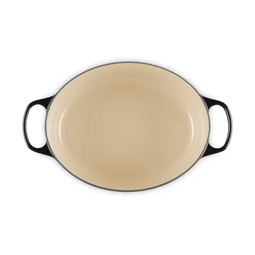 Le Creuset Signature gietijzeren ovale braadpan - Black, 6,3 l - Le Creuset