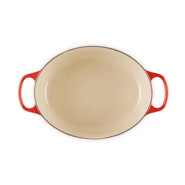 Le Creuset Signature gietijzeren ovale braadpan - Cerise, 6,3 l - Le Creuset