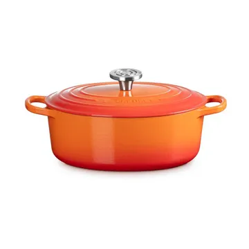 Le Creuset Signature gietijzeren ovale braadpan - Volcanic, 4,1 l - Le Creuset