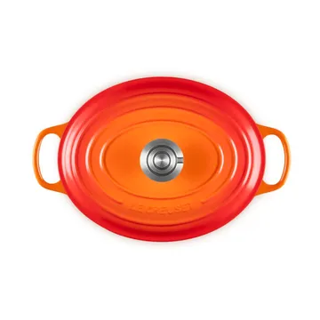 Le Creuset Signature gietijzeren ovale braadpan - Volcanic, 4,1 l - Le Creuset