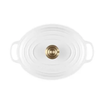 Le Creuset Signature gietijzeren ovale braadpan - White, 4,1 l - Le Creuset