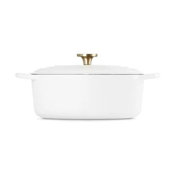 Le Creuset Signature gietijzeren ovale braadpan - White, 6,3 l - Le Creuset