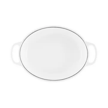 Le Creuset Signature gietijzeren ovale braadpan - White, 6,3 l - Le Creuset
