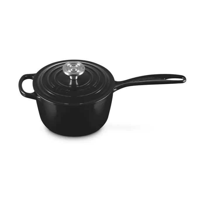 Le Creuset Signature gietijzeren pan, Black, 1,5 l Le Creuset