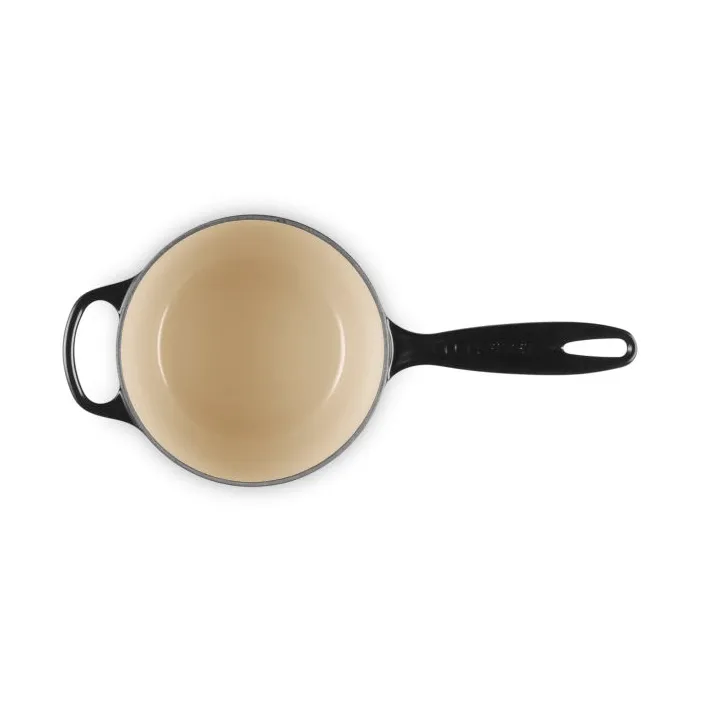 Le Creuset Signature gietijzeren pan, Black, 1,5 l Le Creuset