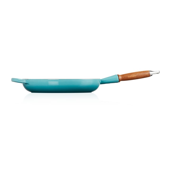Le Creuset Signature koekenpan houten handvat 28 cm, Caribbean Le Creuset